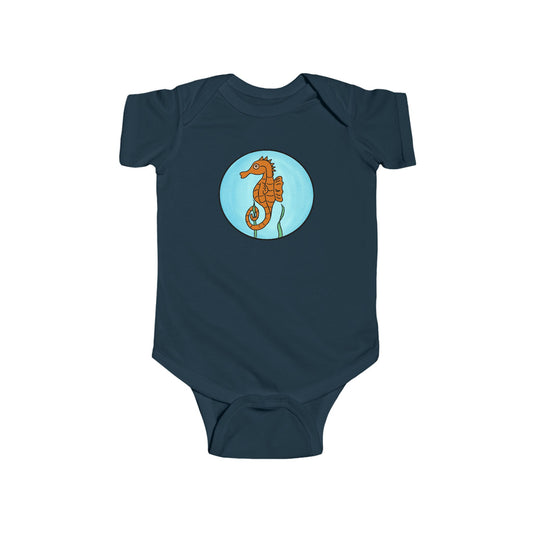 Seahorse - Infant Fine Jersey Bodysuit
