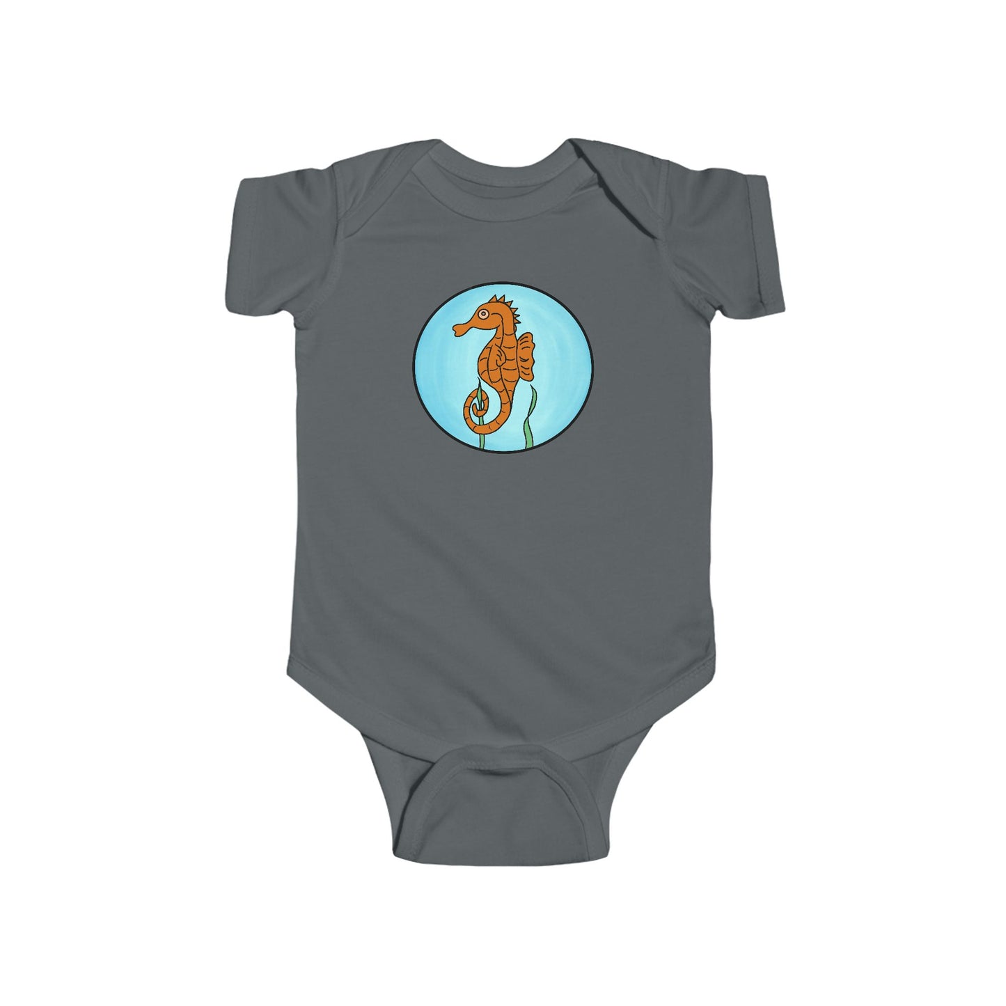 Seahorse - Infant Fine Jersey Bodysuit