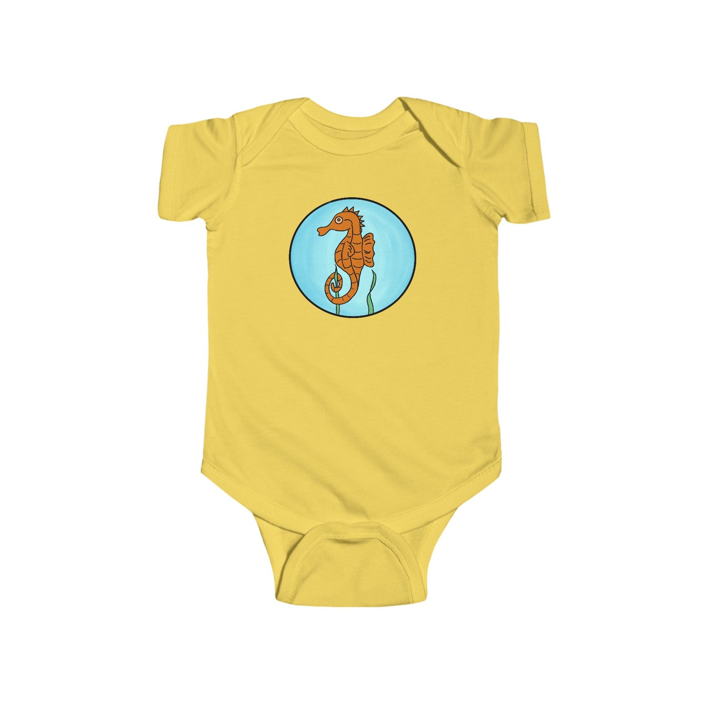 Seahorse - Infant Fine Jersey Bodysuit