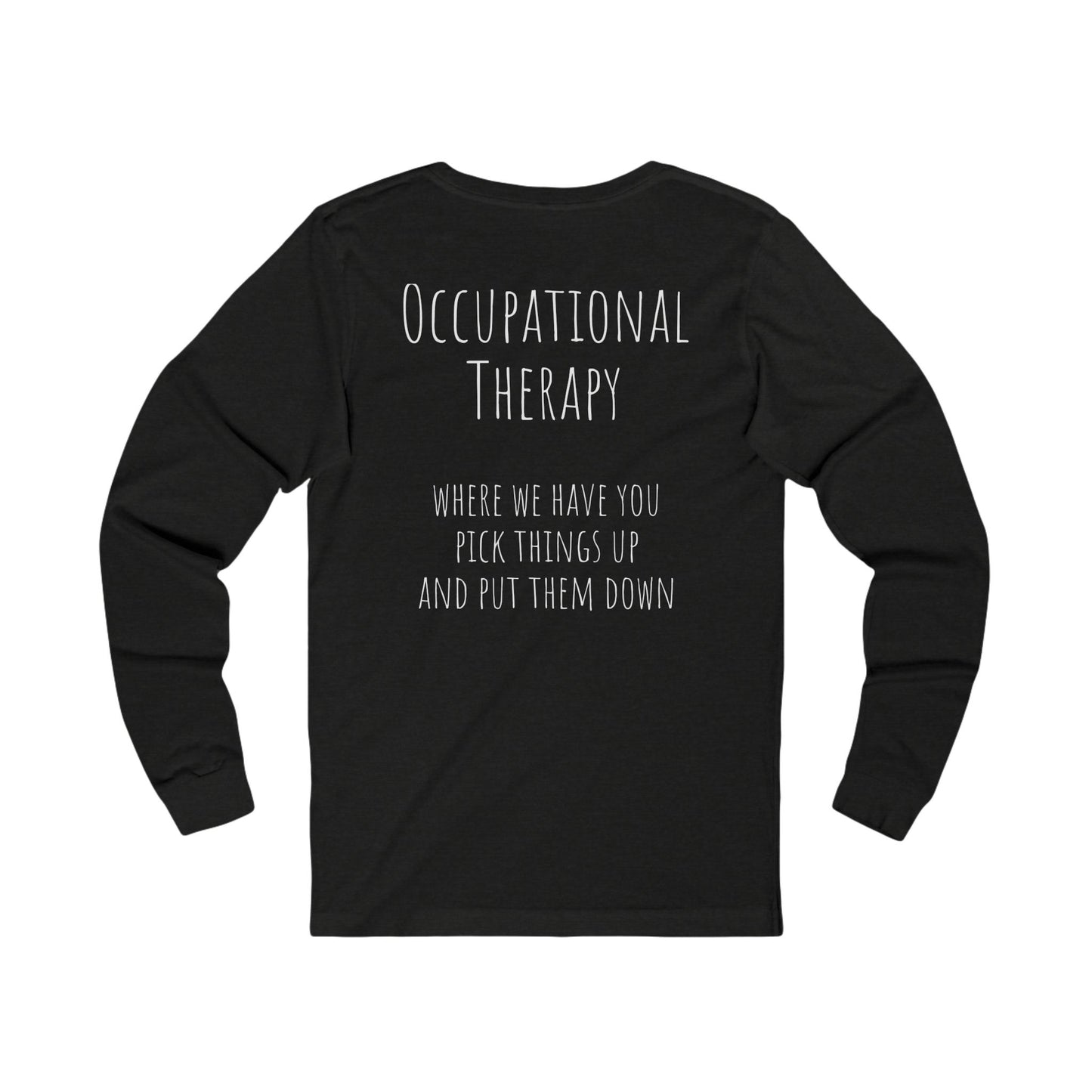OT up + down - Unisex Jersey Long Sleeve Tee
