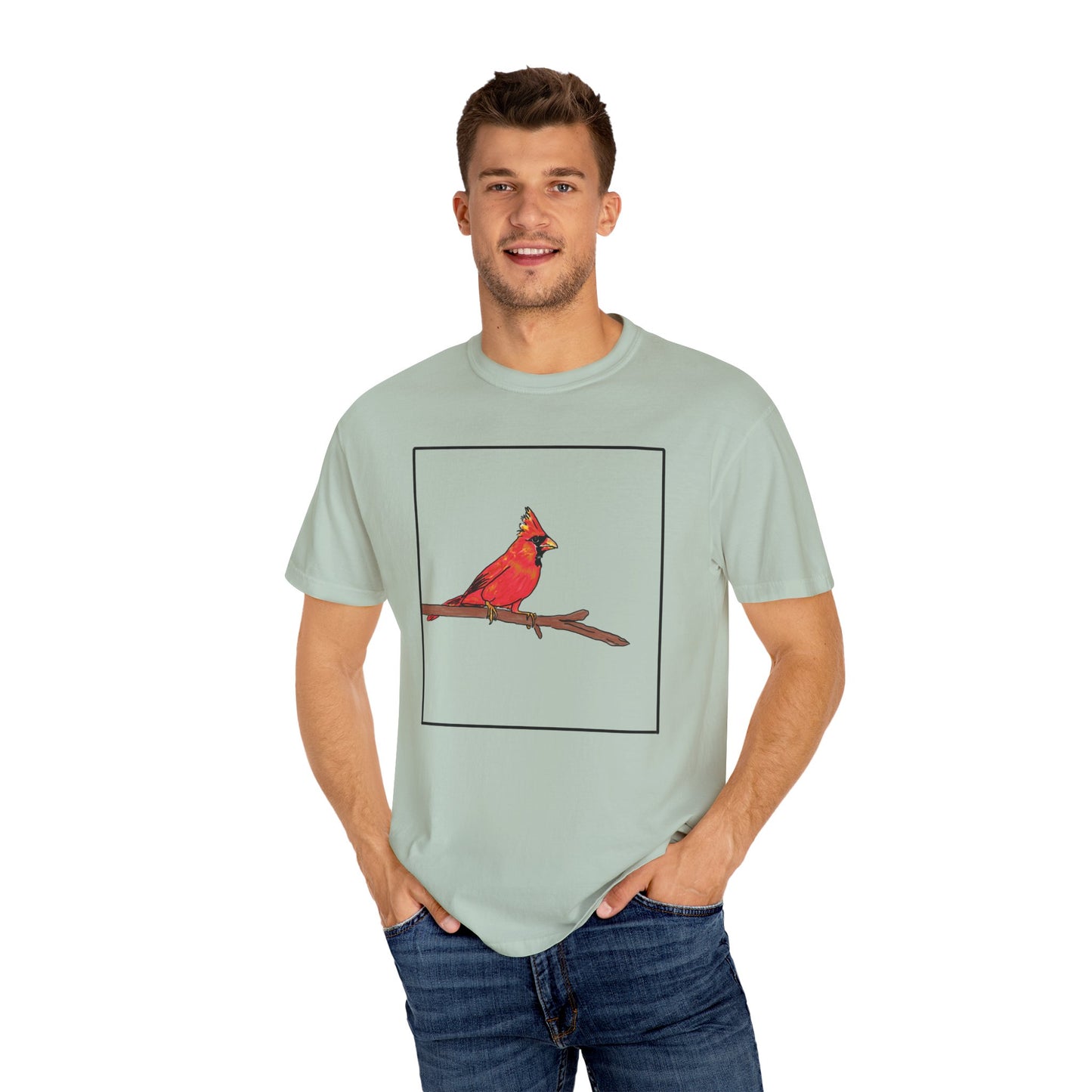 Cardinal - Unisex Garment-Dyed T-shirt