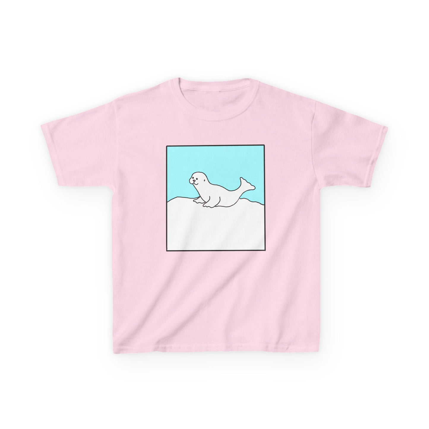 White seal - Kids Heavy Cotton™ Tee