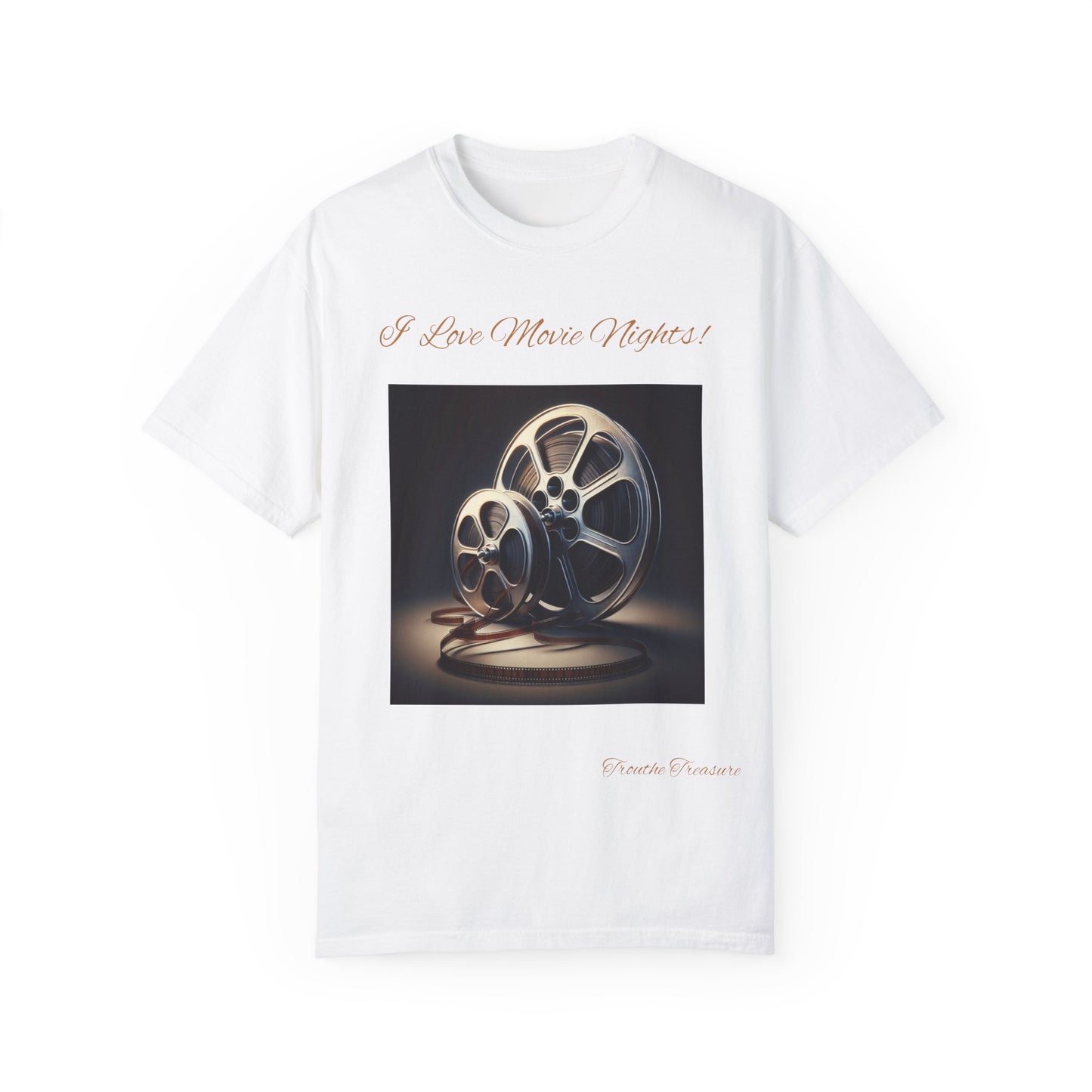 Movie Nights - Unisex Garment-Dyed T-shirt
