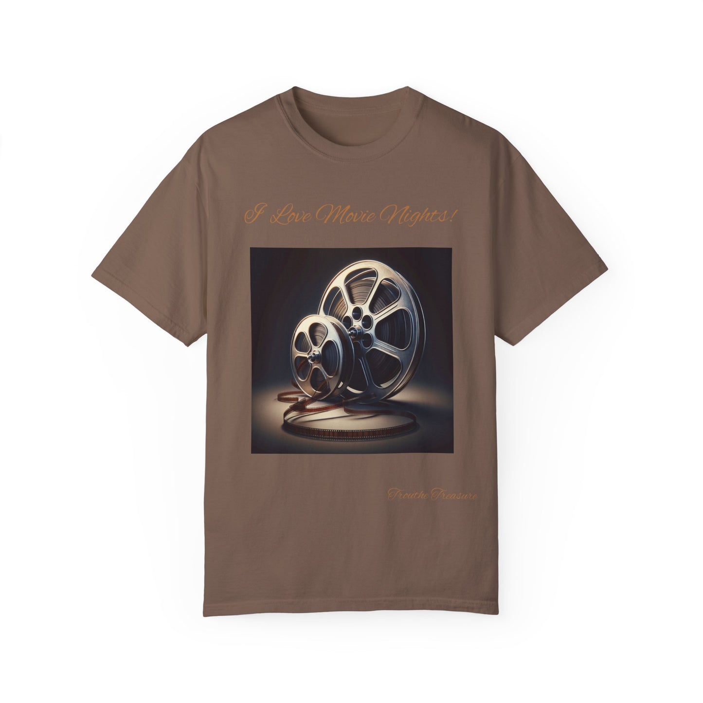Movie Nights - Unisex Garment-Dyed T-shirt