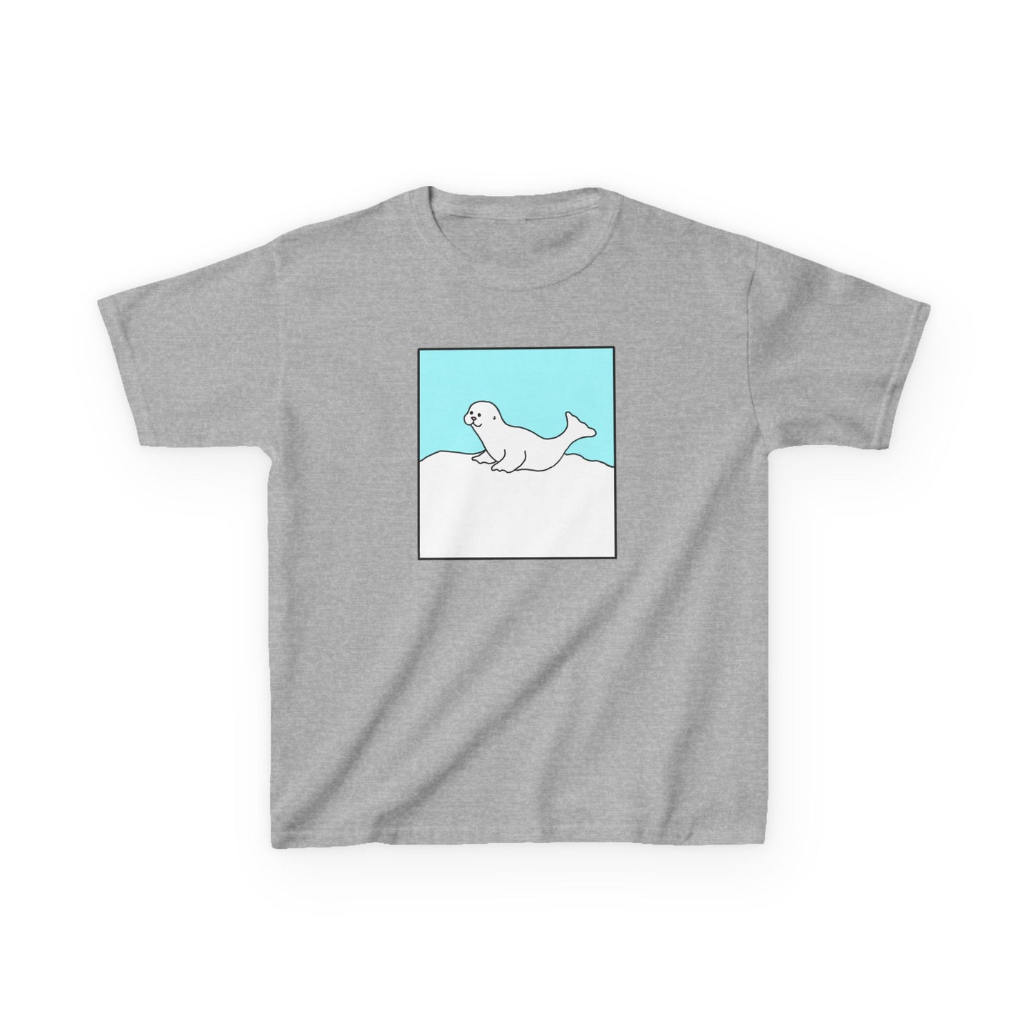 White seal - Kids Heavy Cotton™ Tee