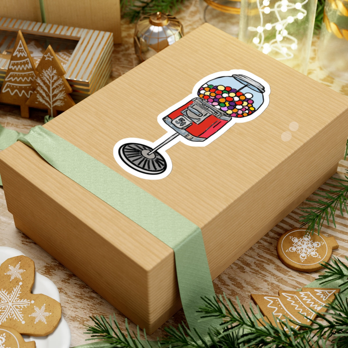 Gumball machine - Kiss-Cut Stickers