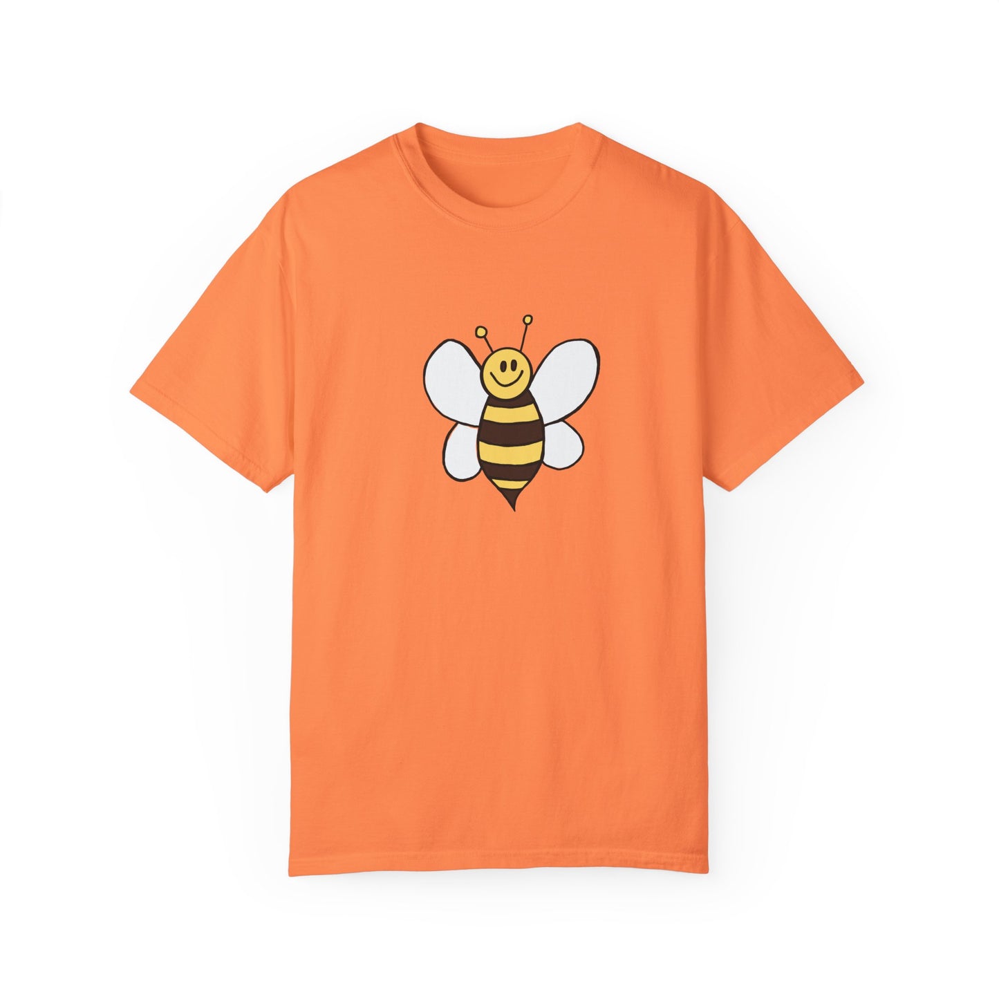 Cute Bee Unisex Garment-Dyed T-shirt