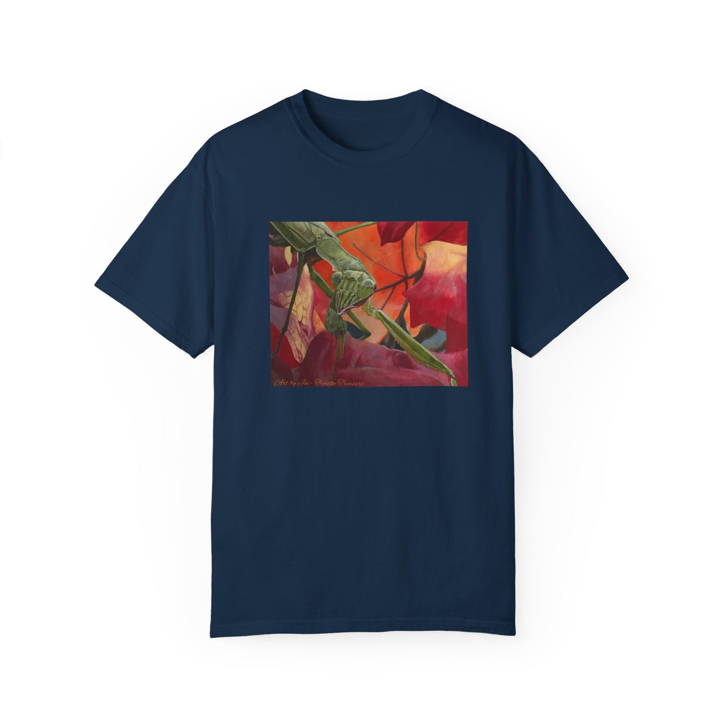 Praying mantis - Unisex Garment-Dyed T-shirt