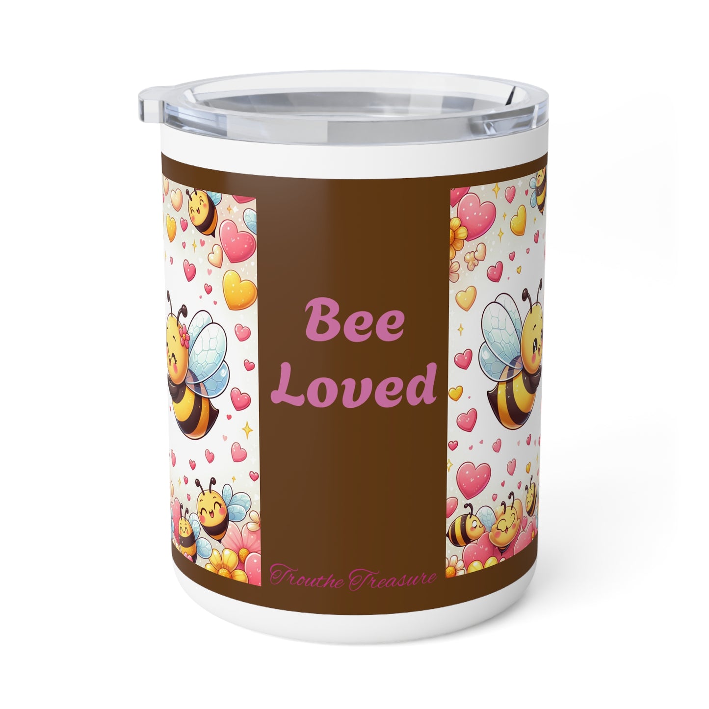 Bee Loved - Insulated Coffee Mug, 10oz