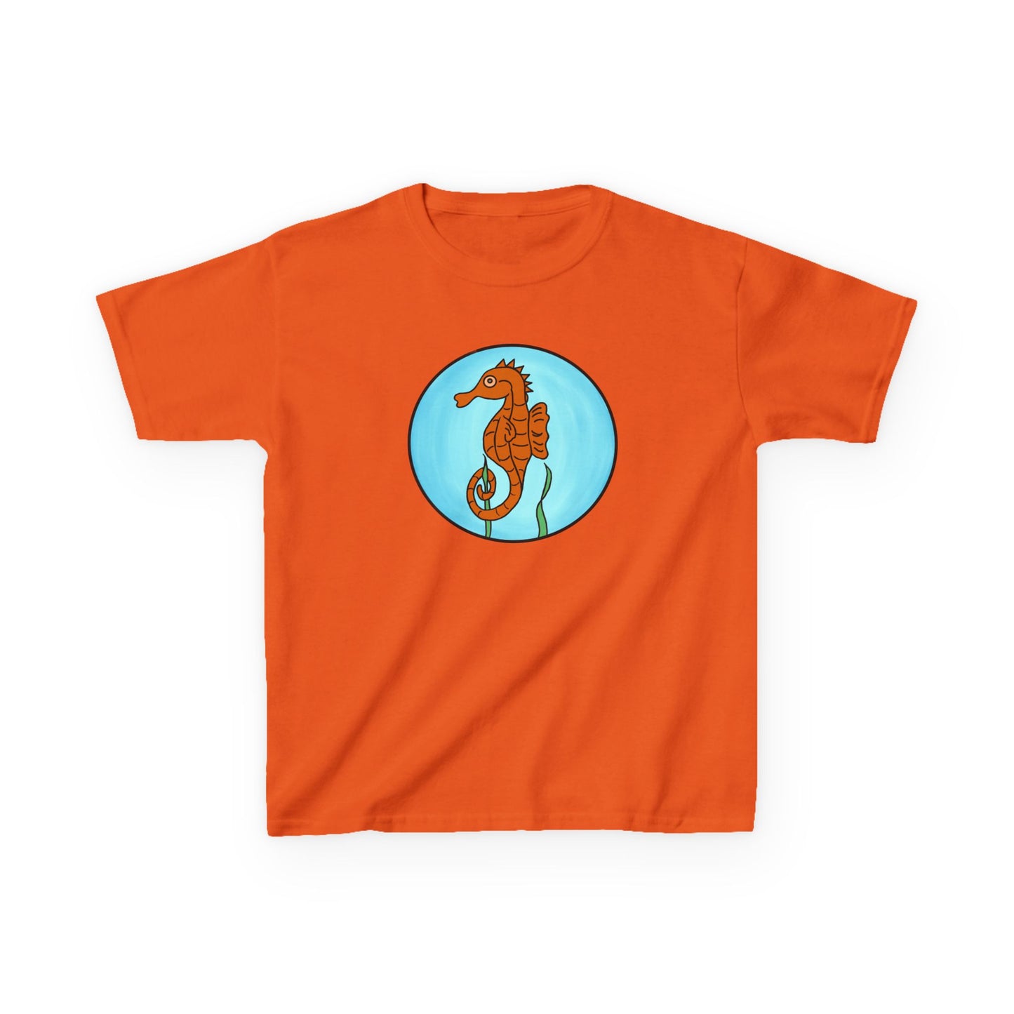 Seahorse - Kids Heavy Cotton™ Tee