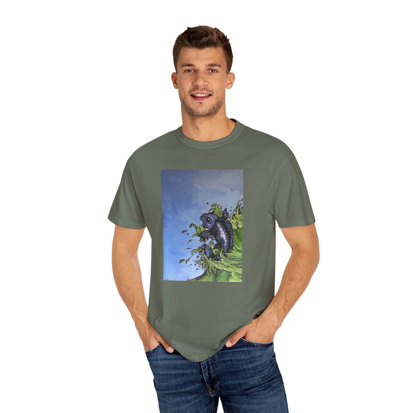 Koi - Unisex Garment-Dyed T-shirt