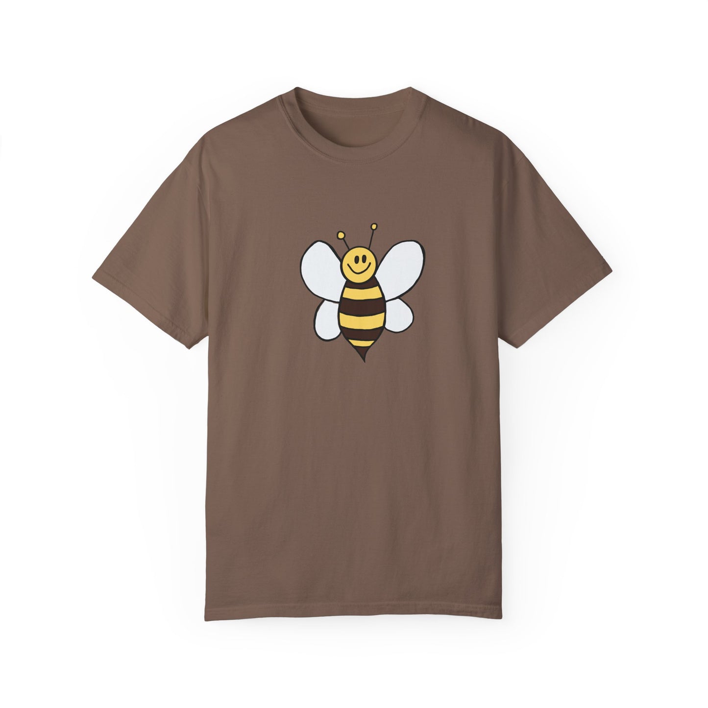 Cute Bee Unisex Garment-Dyed T-shirt
