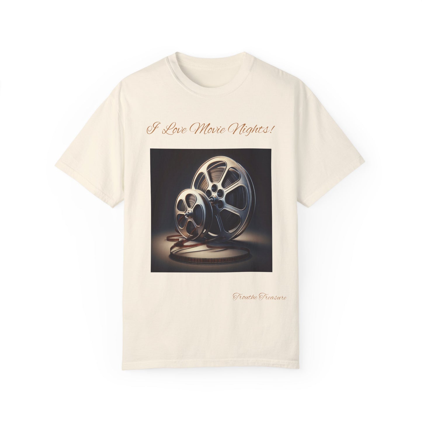 Movie Nights - Unisex Garment-Dyed T-shirt
