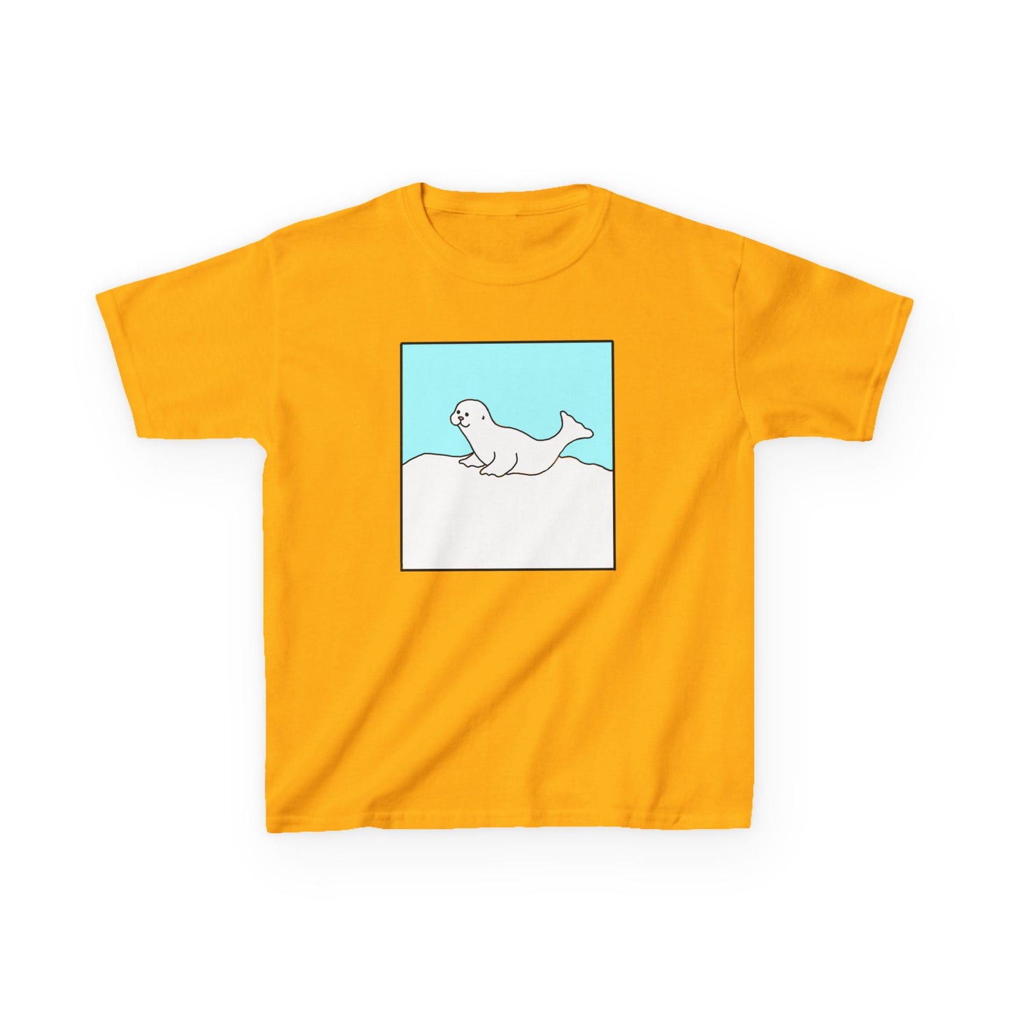 White seal - Kids Heavy Cotton™ Tee
