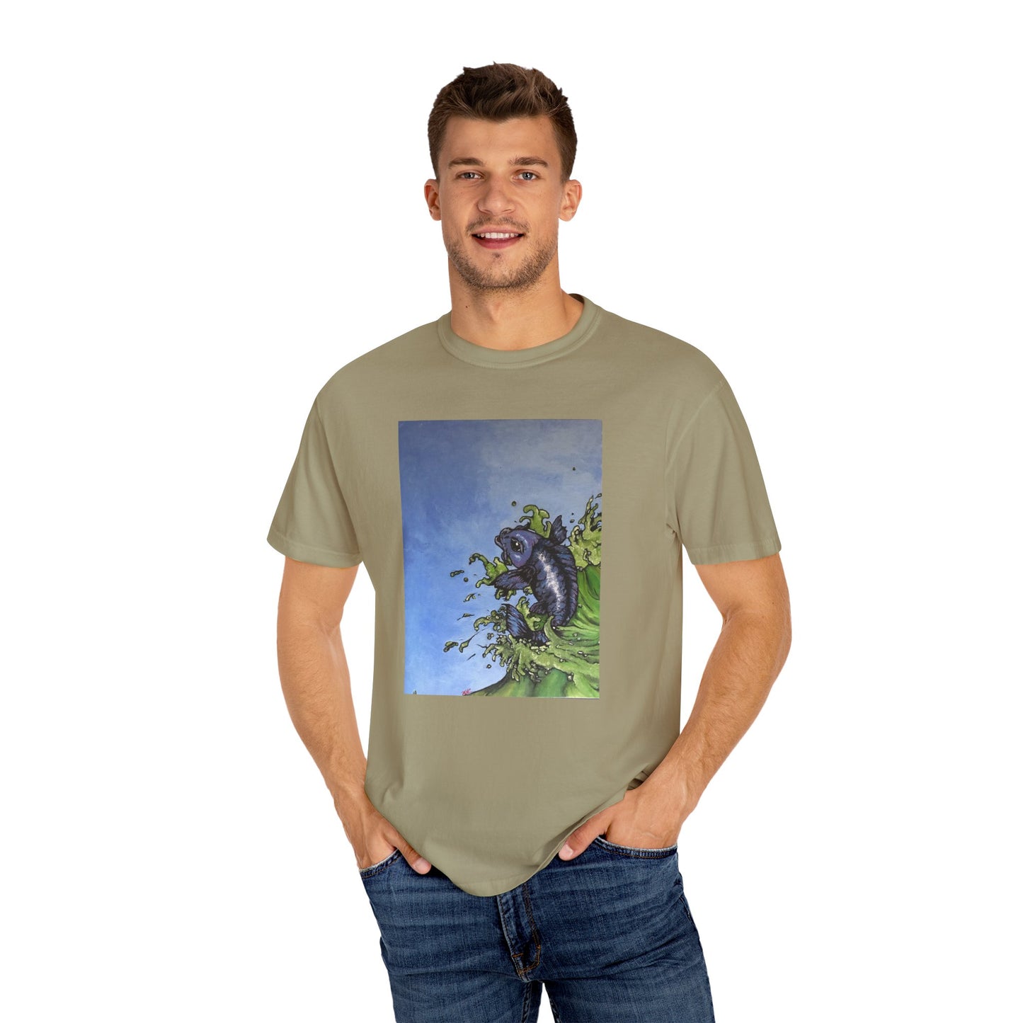 Koi - Unisex Garment-Dyed T-shirt