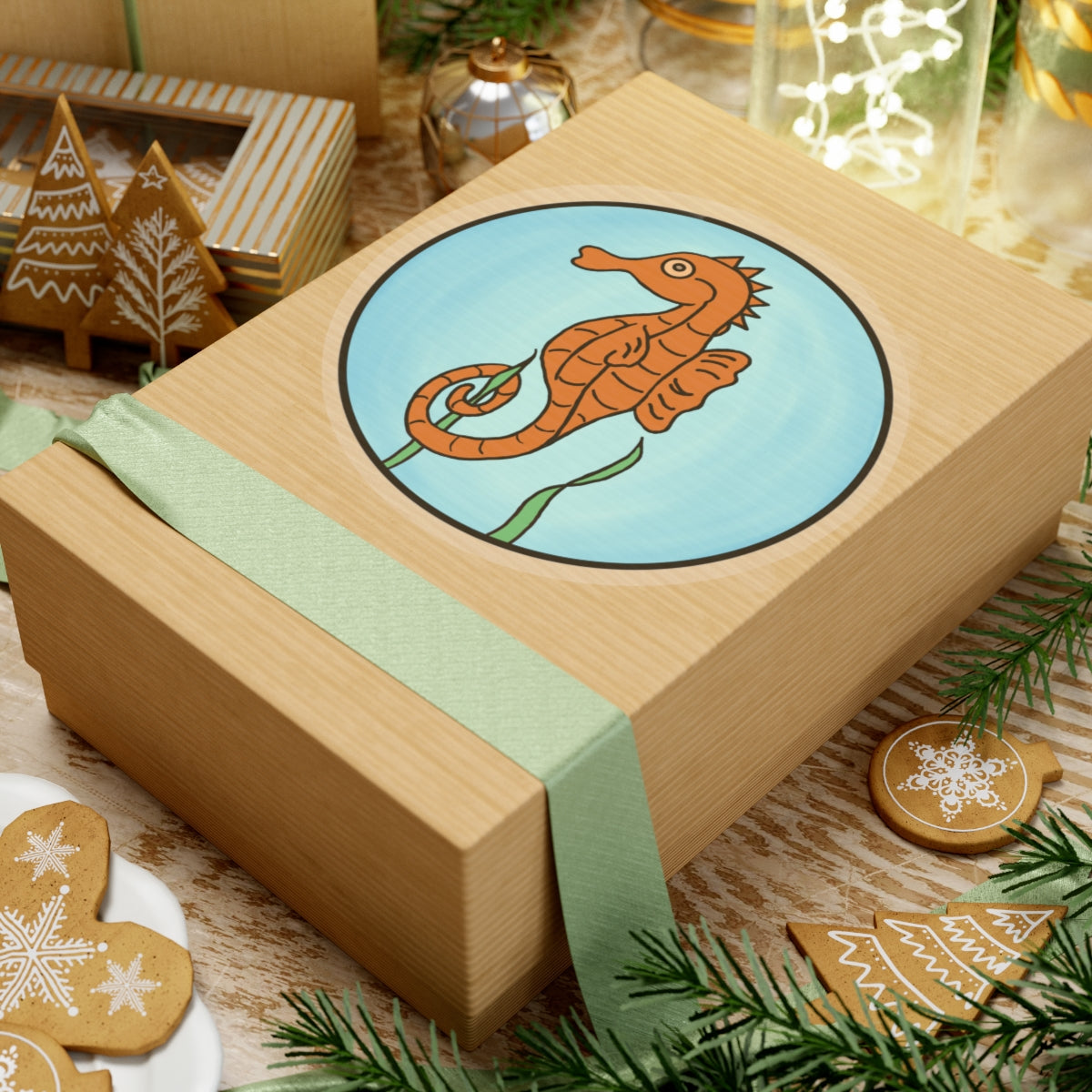Seahorse - Kiss-Cut Stickers