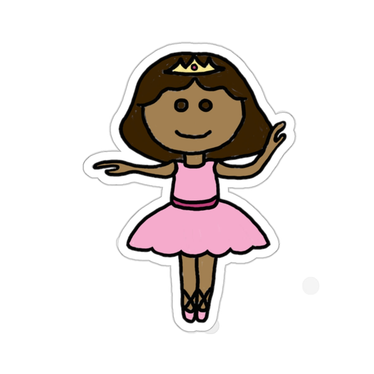 Ballerina - Kiss-Cut Stickers