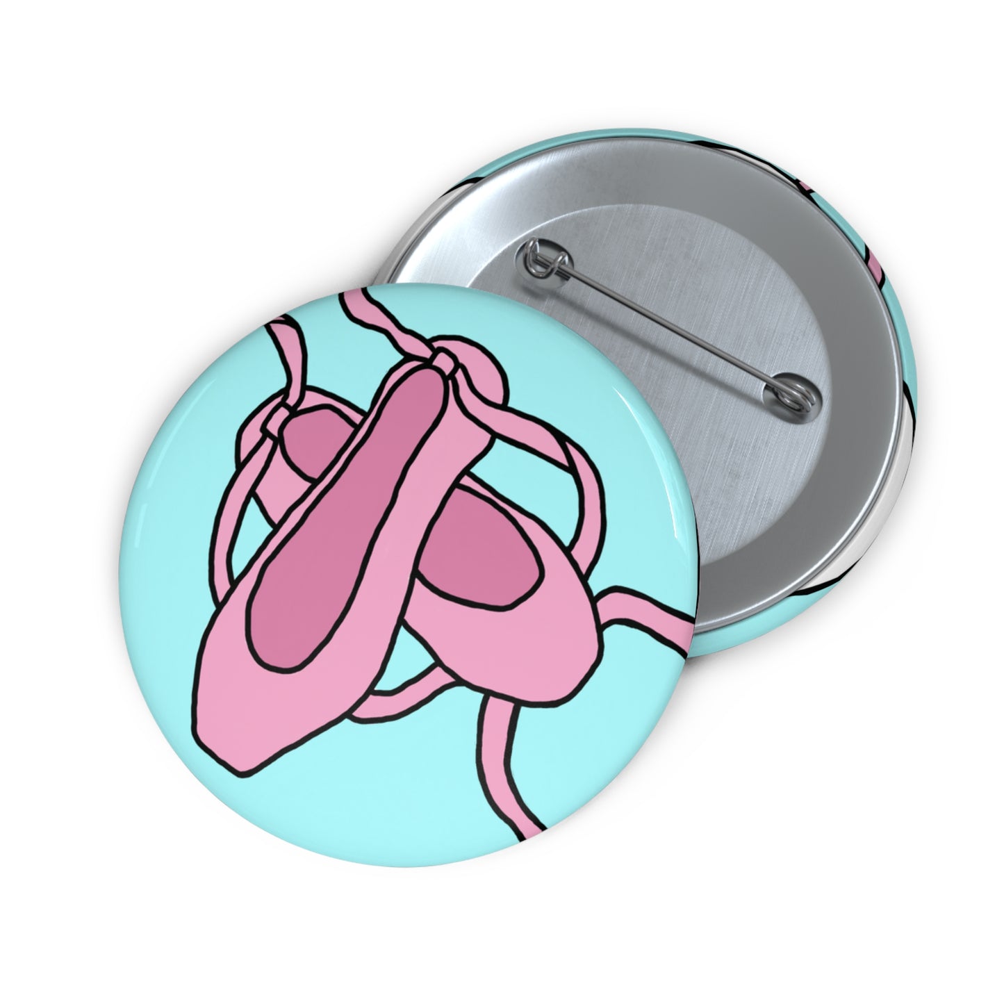 Ballet shoes - Custom Pin Buttons