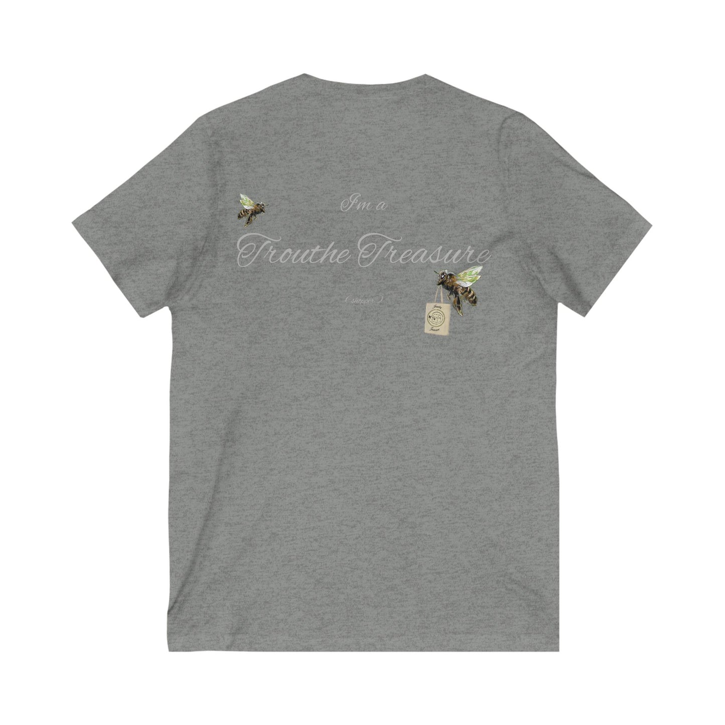 I’m a Trouthe Treasure - Unisex Jersey Short Sleeve V-Neck Tee