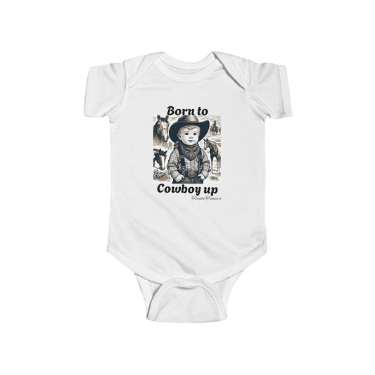 Cowboy up - Infant Fine Jersey Bodysuit