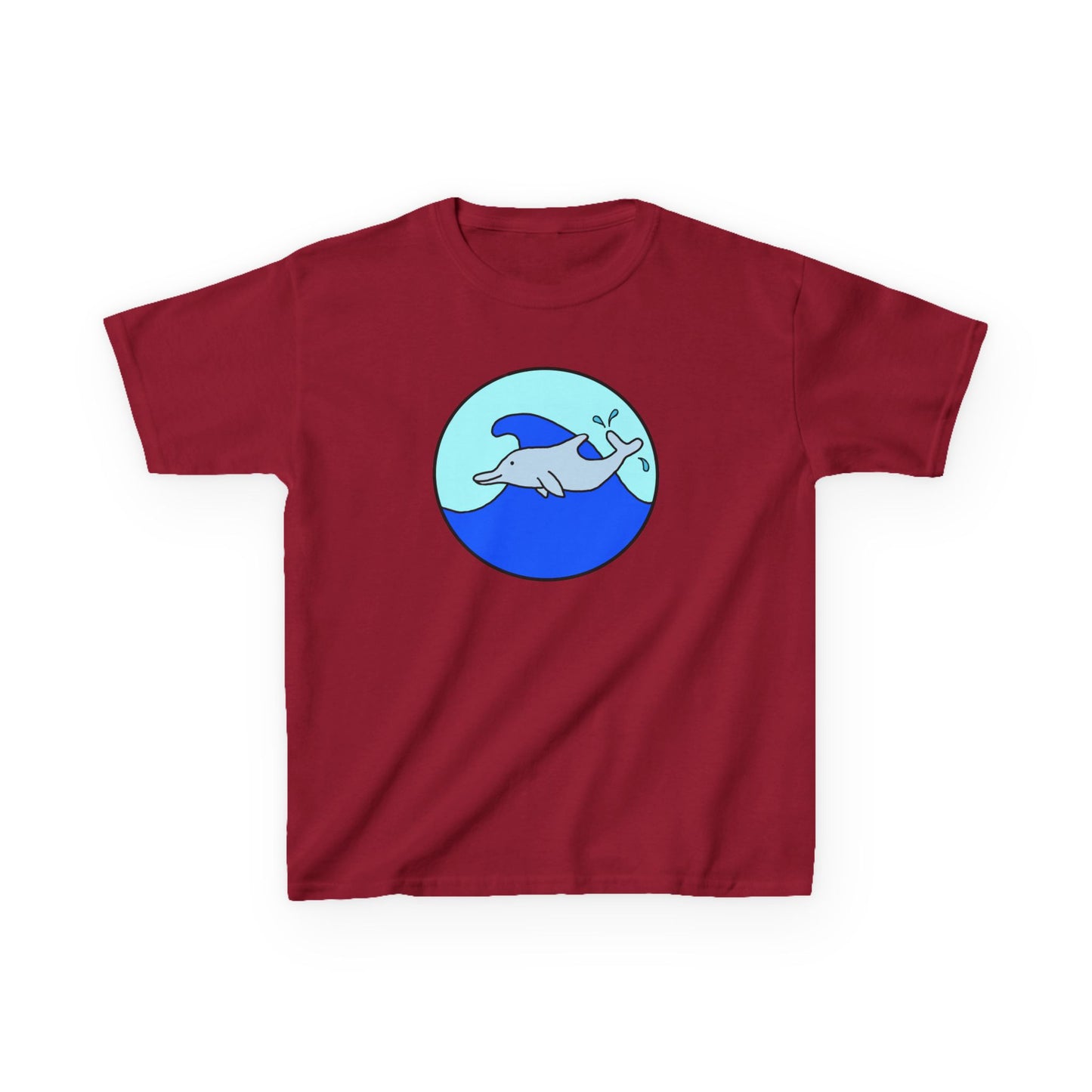 Dolphin - Kids Heavy Cotton™ Tee