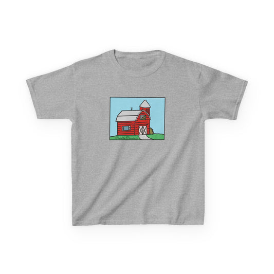 Red barn - Kids Heavy Cotton™ Tee