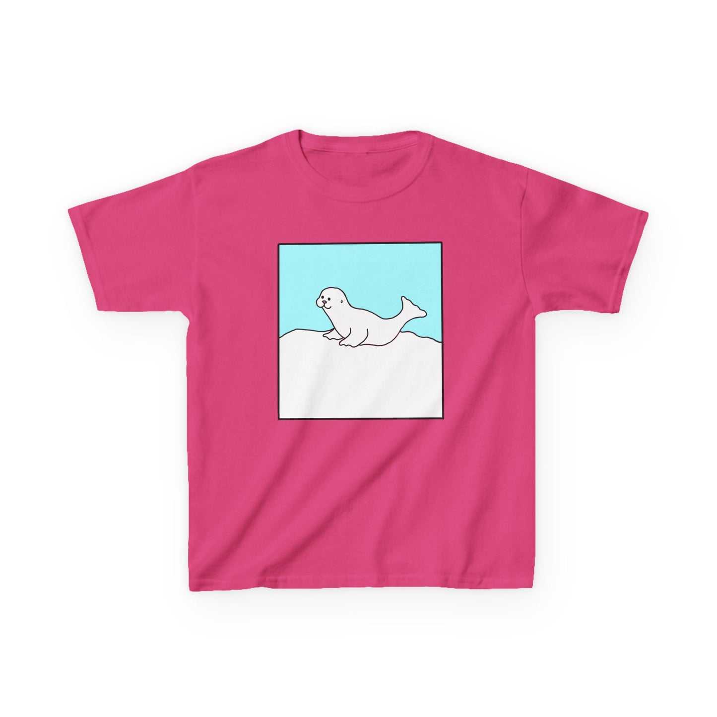 White seal - Kids Heavy Cotton™ Tee