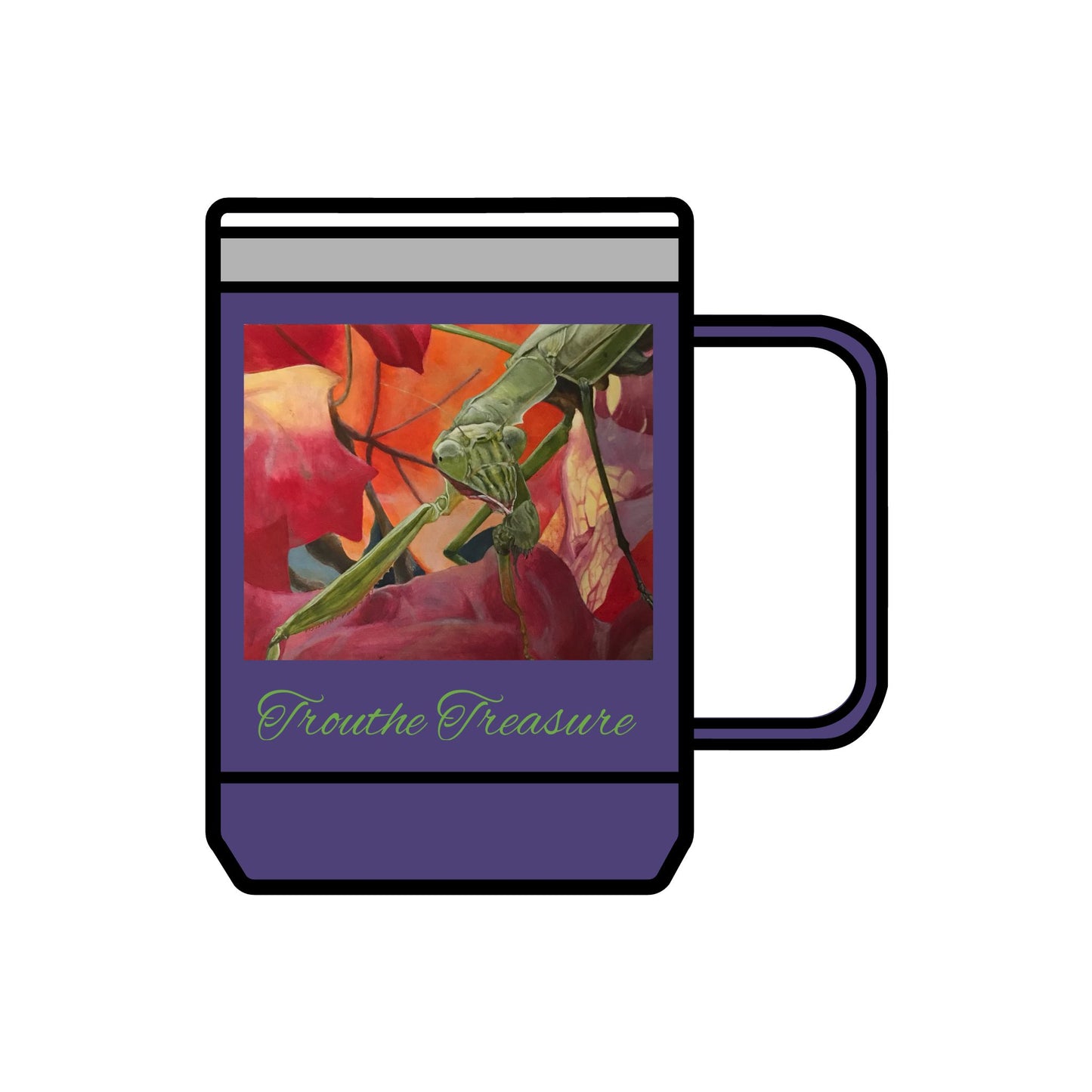 TT Mantis - Coffee Mug Tumbler, 15oz