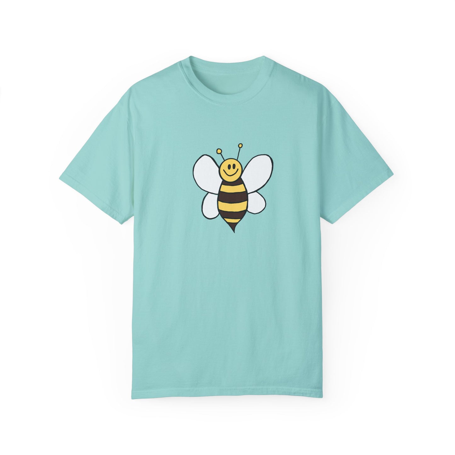 Cute Bee Unisex Garment-Dyed T-shirt