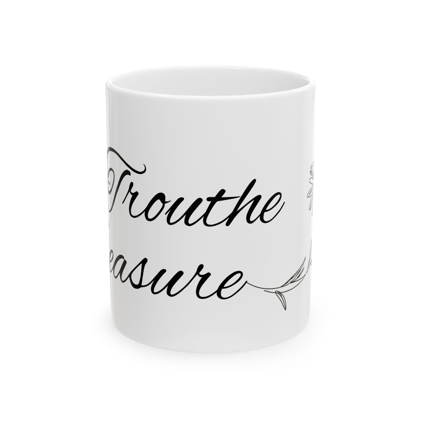 TT daisy mug ~ Ceramic Mug, (11oz, 15oz)