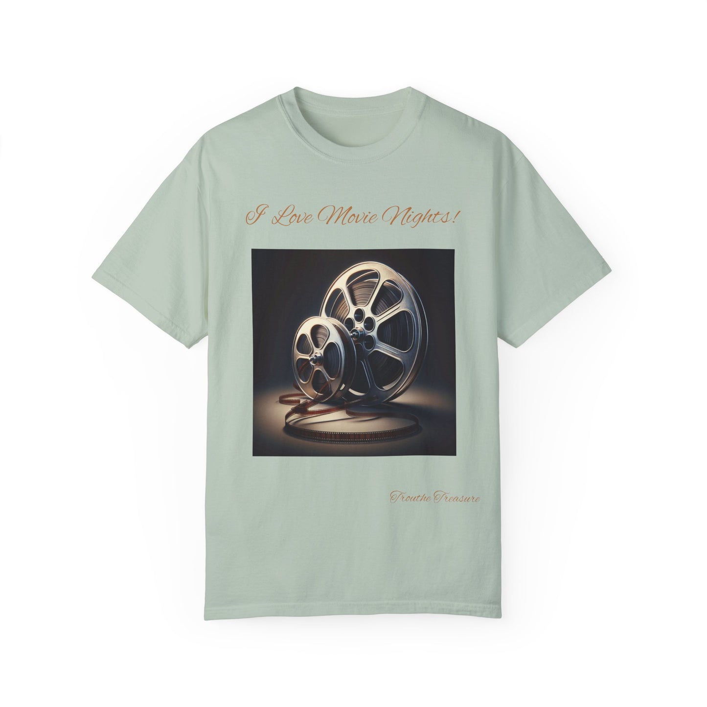 Movie Nights - Unisex Garment-Dyed T-shirt