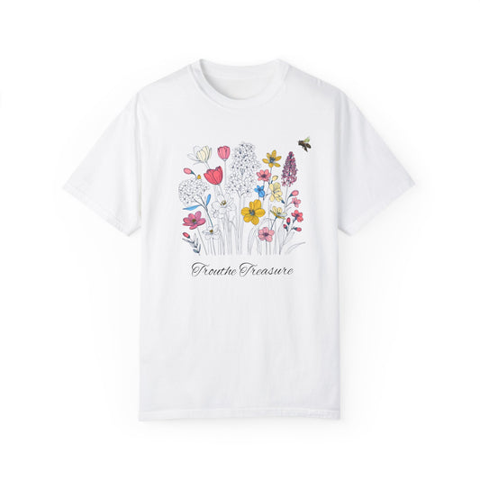Floral Illustration Unisex  T-Shirt - TT in bloom