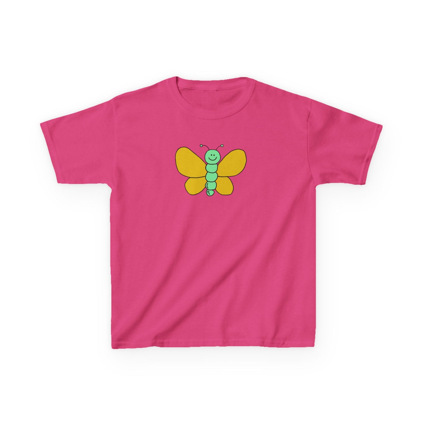 Cute Butterfly - Kids Heavy Cotton™ Tee