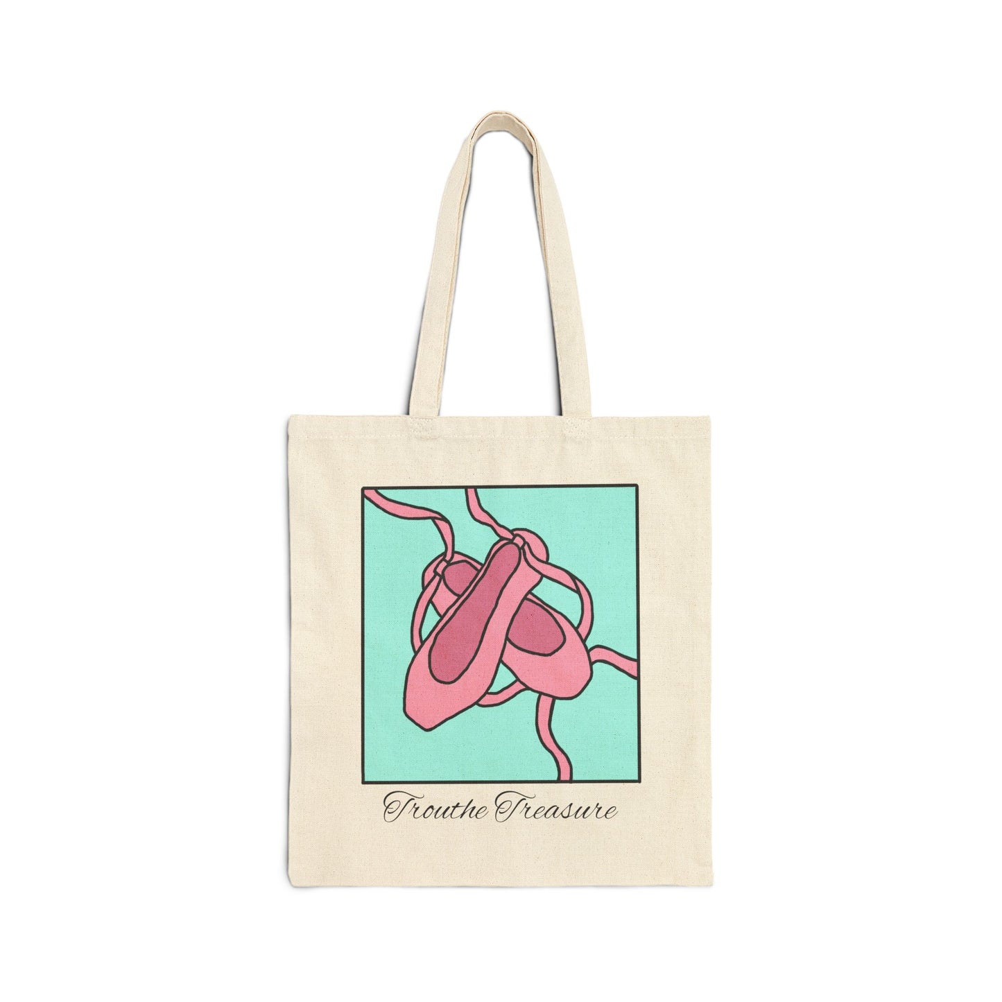 Ballerina - Cotton Canvas Tote Bag