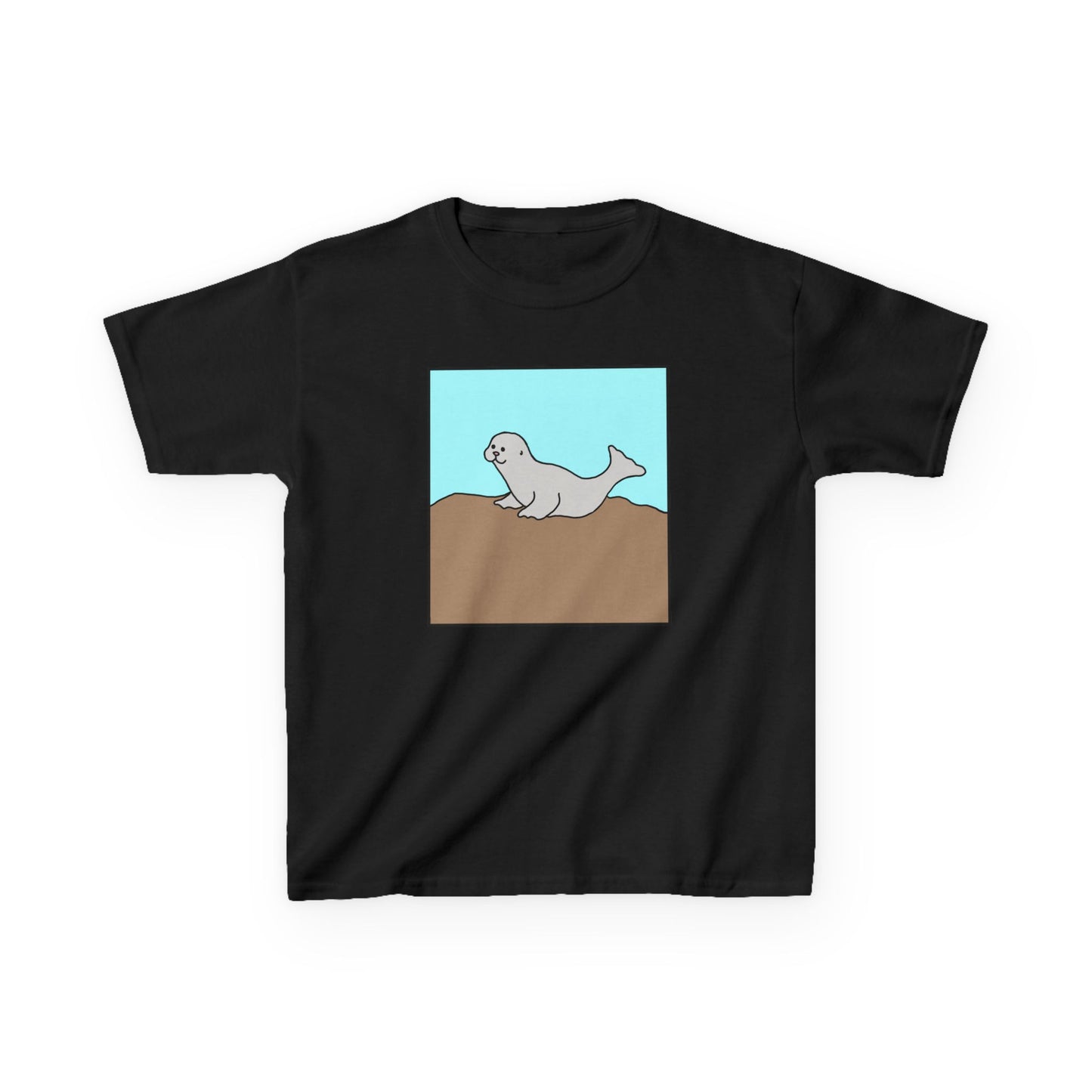 Grey seal - Kids Heavy Cotton™ Tee