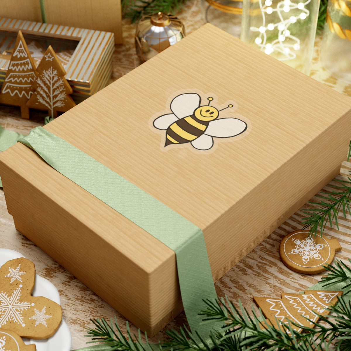 Cute bee - Kiss-Cut Stickers