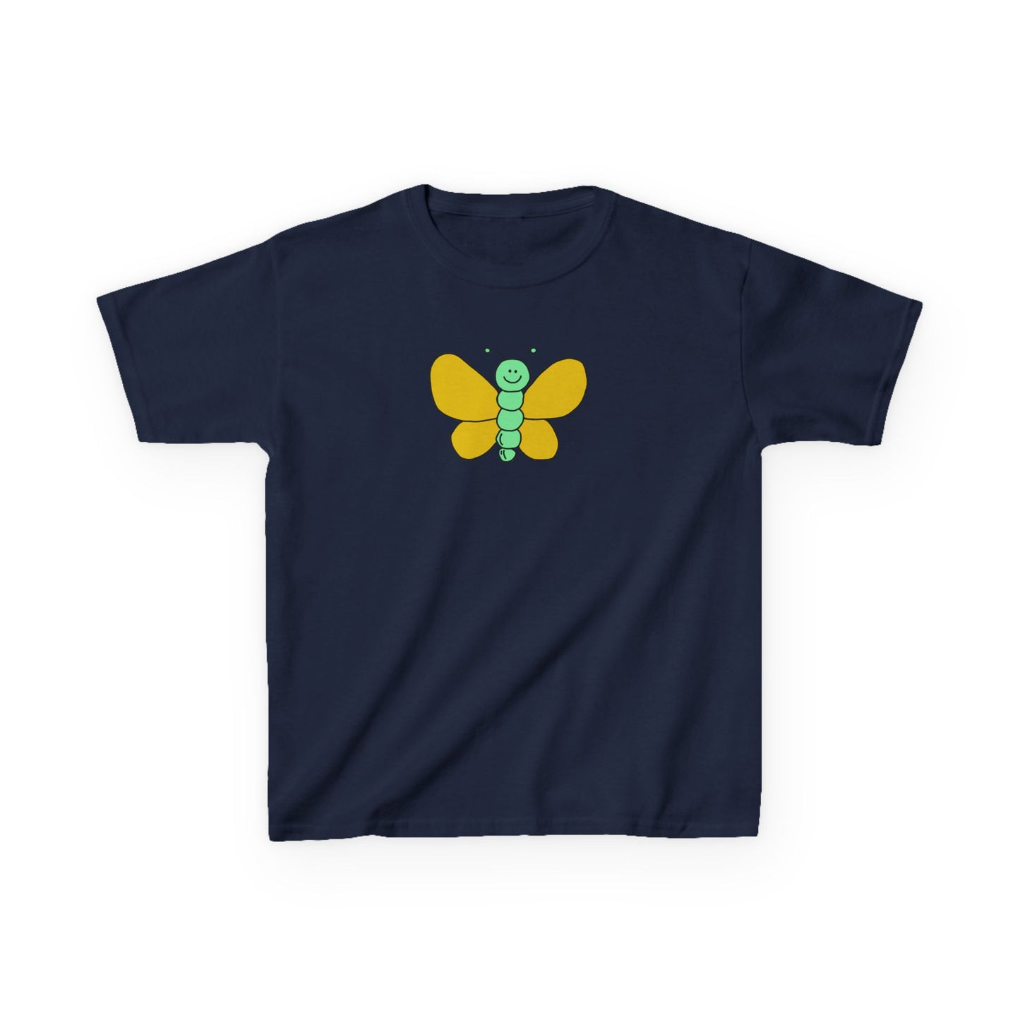 Cute Butterfly - Kids Heavy Cotton™ Tee