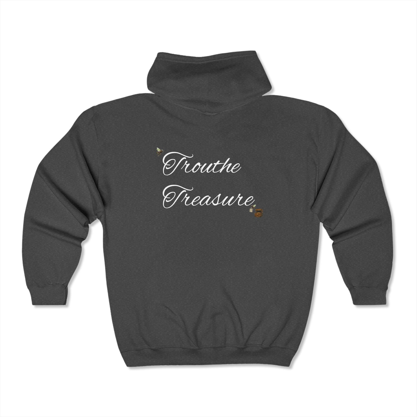 Trouthe Treasure - Unisex Heavy Blend™ Full Zip Hooded Sweatshirt