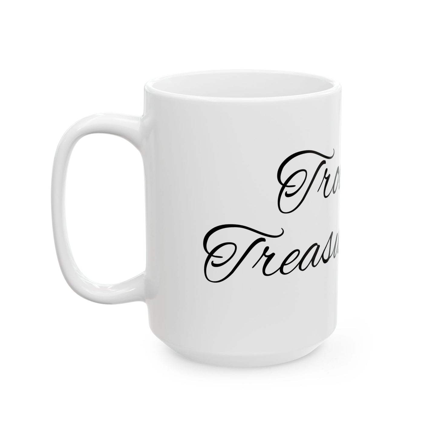 Inspirational Ceramic Mug - 'Trouth the Pleasure' - Perfect for Coffee Lovers and Gift Giving