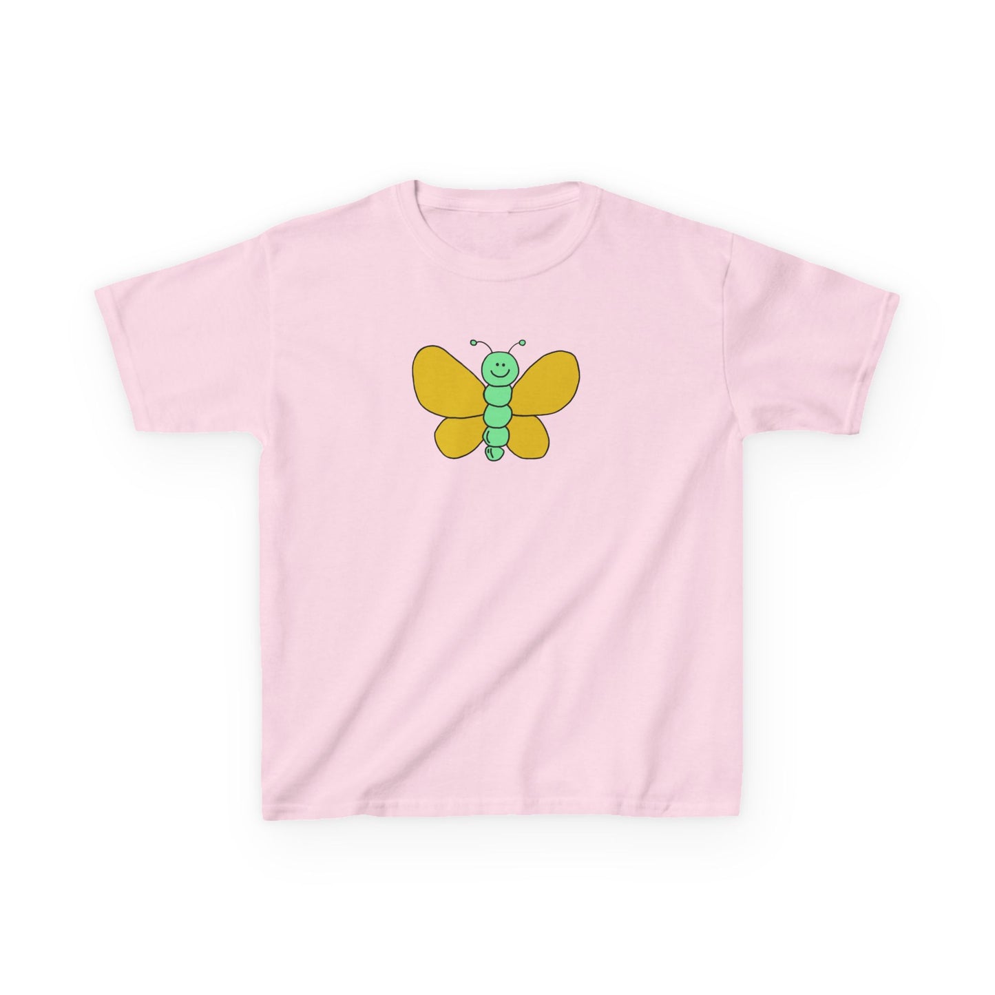 Cute Butterfly - Kids Heavy Cotton™ Tee
