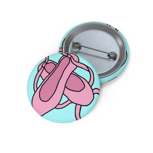 Ballet shoes - Custom Pin Buttons