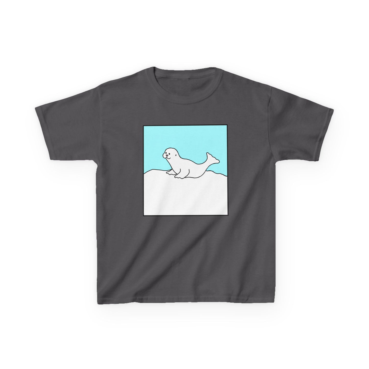 White seal - Kids Heavy Cotton™ Tee