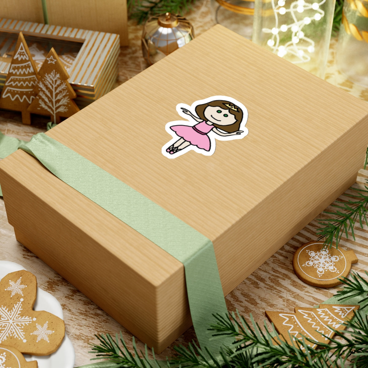 Ballerina - Kiss-Cut Stickers