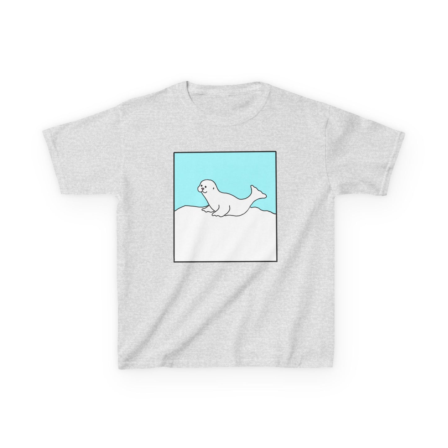 White seal - Kids Heavy Cotton™ Tee