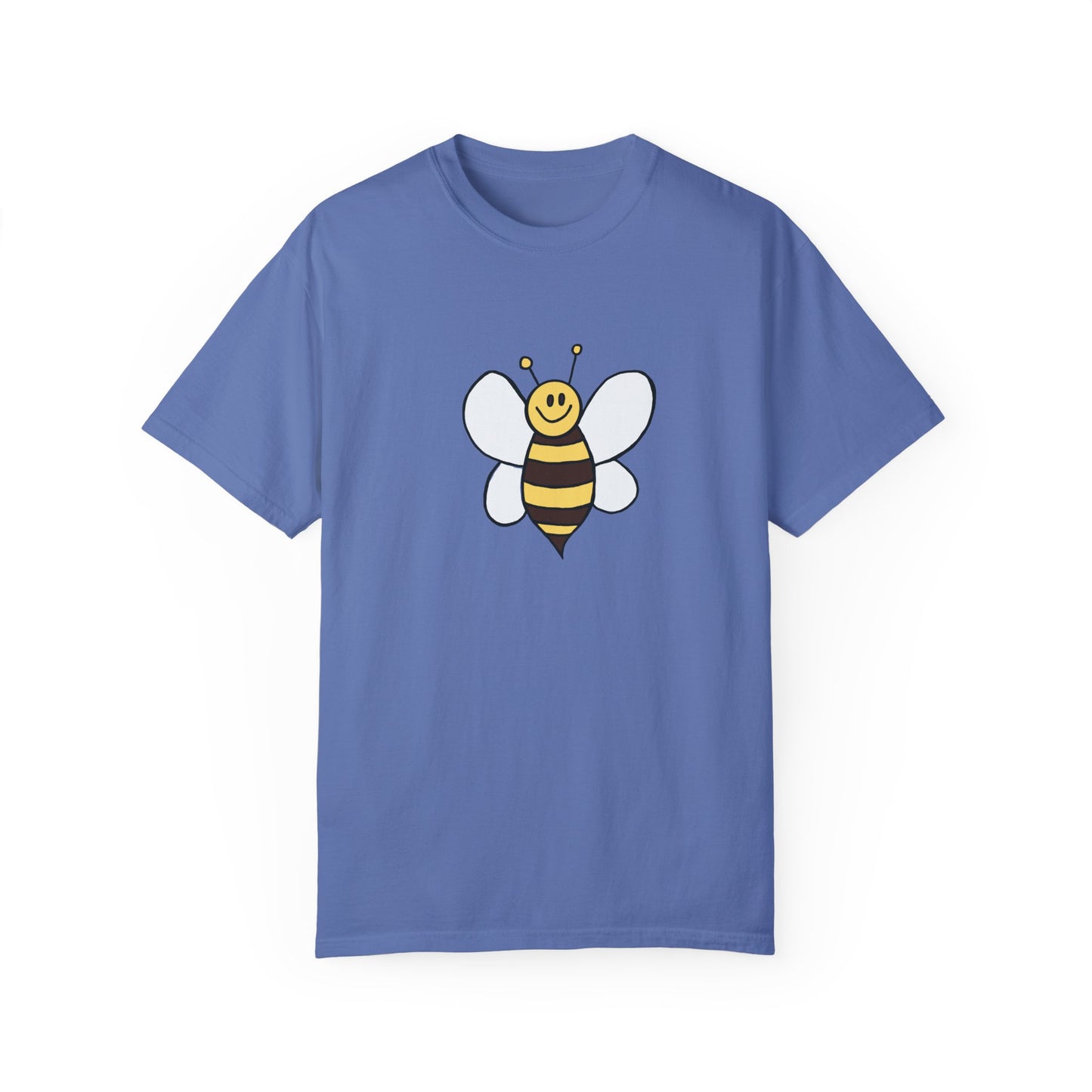Cute Bee Unisex Garment-Dyed T-shirt
