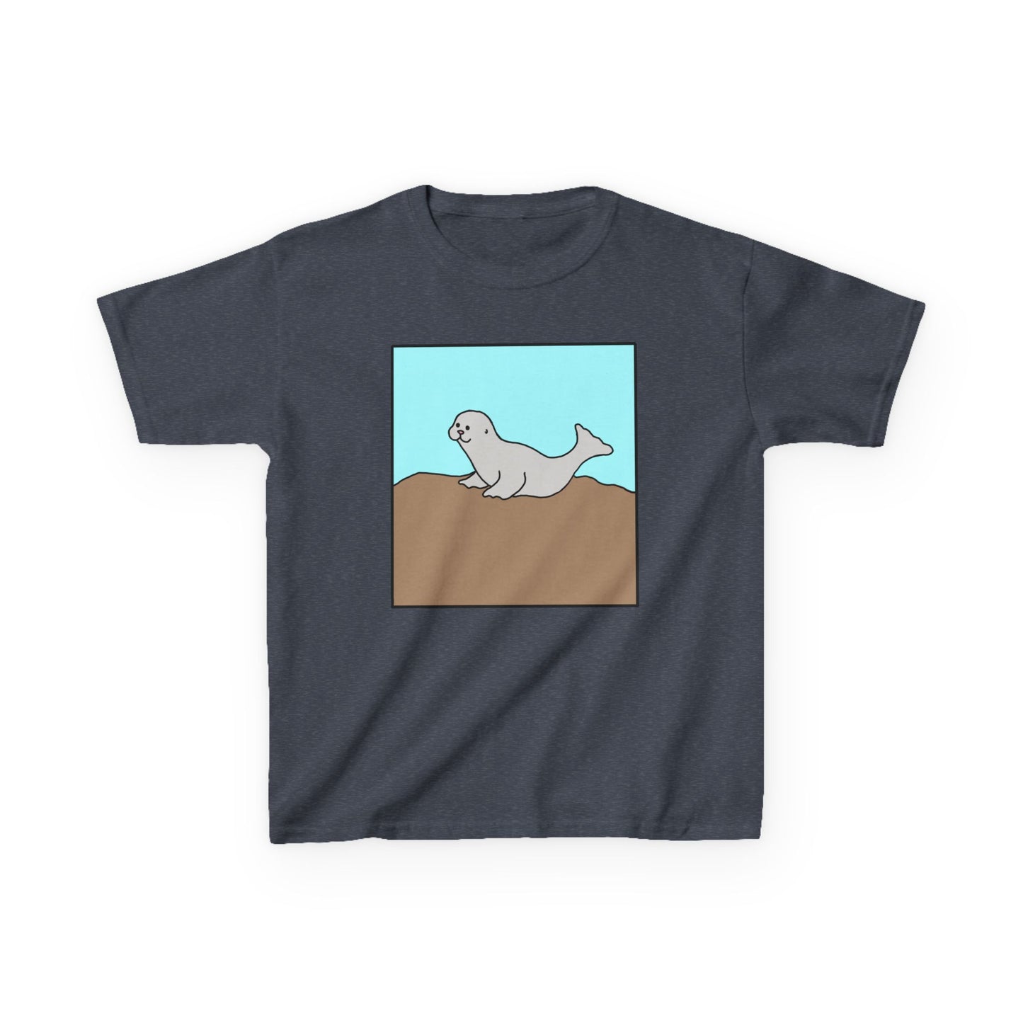 Grey seal - Kids Heavy Cotton™ Tee