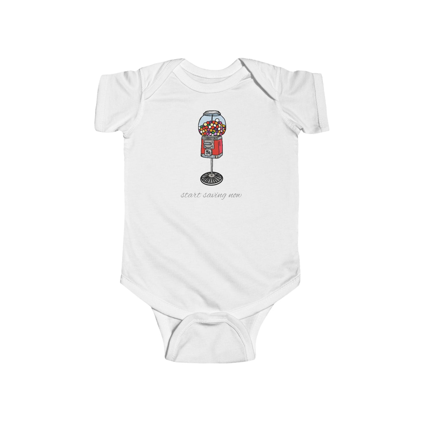 Bubblegum savings -Infant Fine Jersey Bodysuit