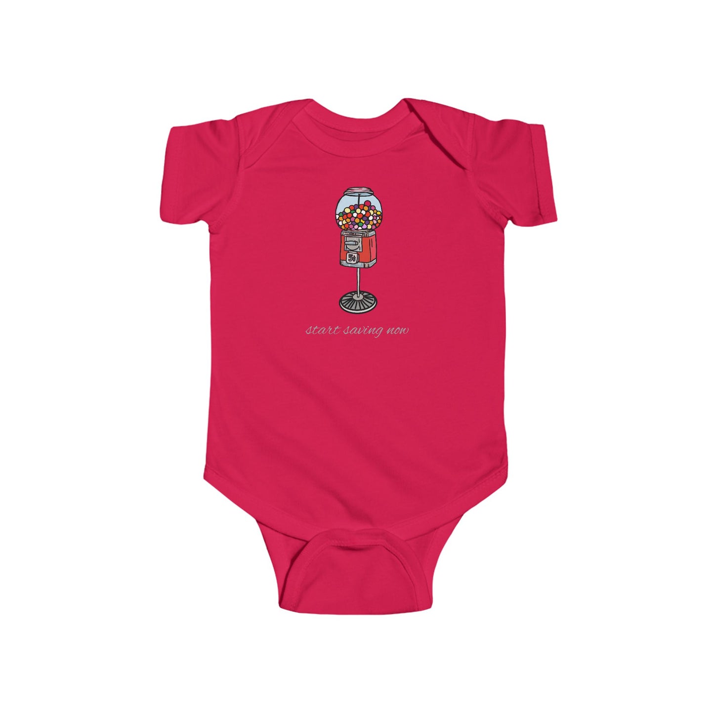 Bubblegum savings -Infant Fine Jersey Bodysuit