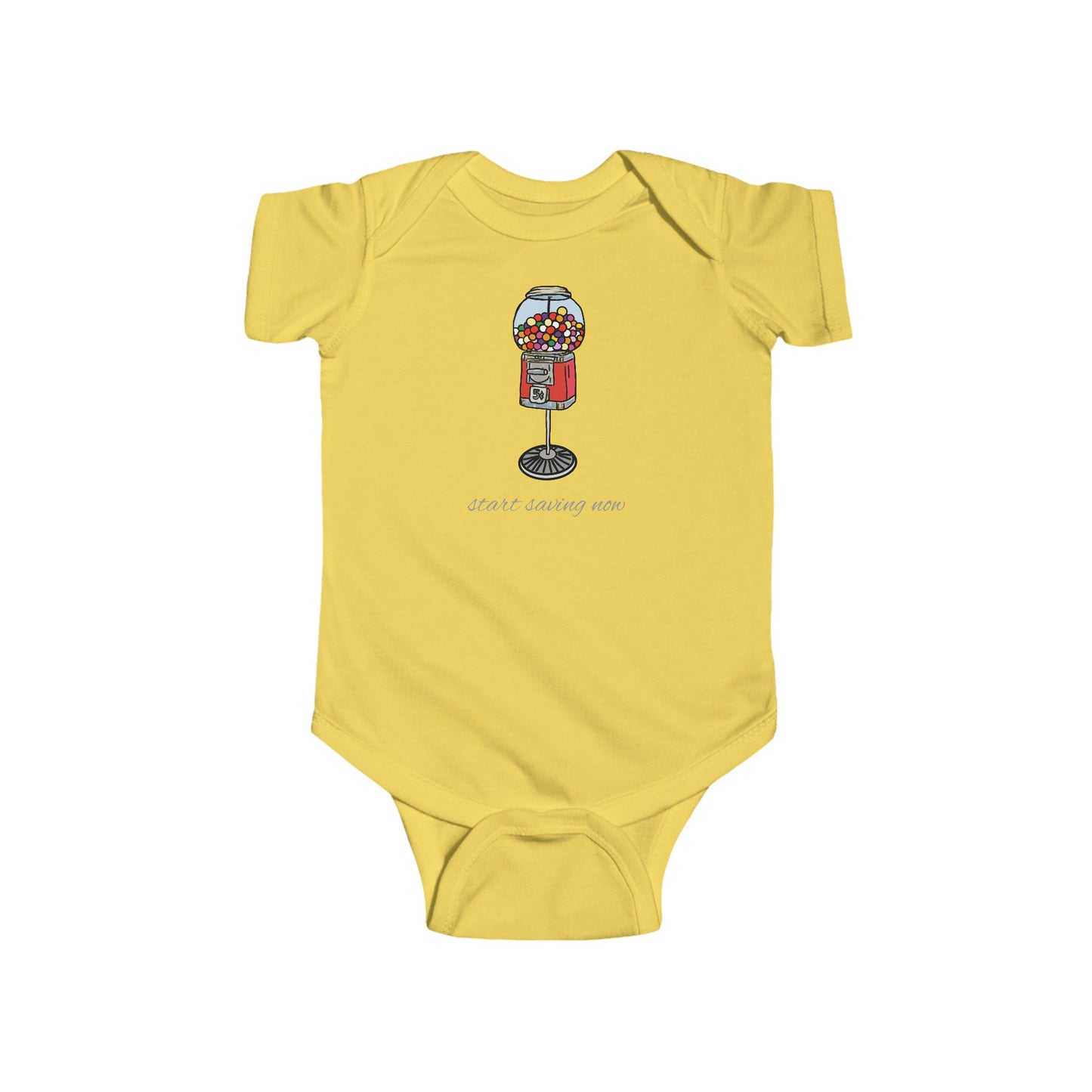 Bubblegum savings -Infant Fine Jersey Bodysuit