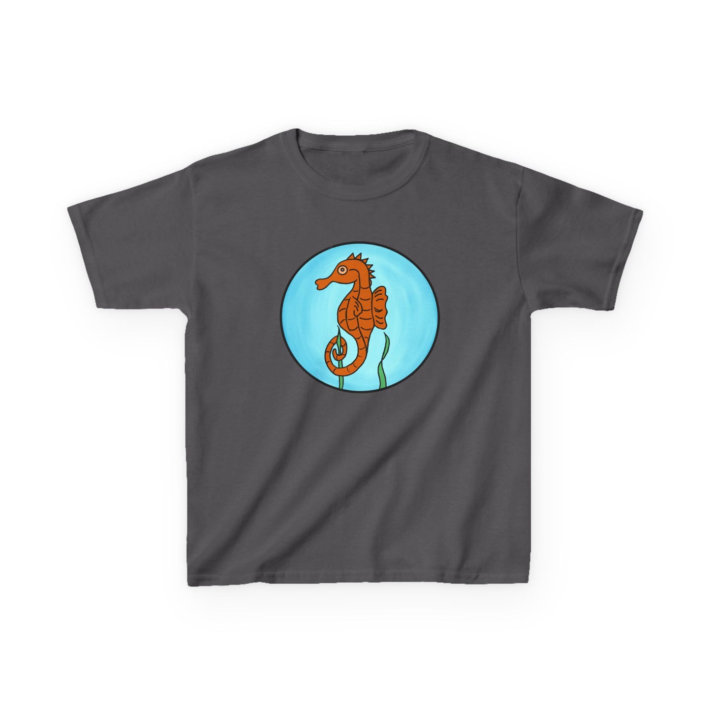 Seahorse - Kids Heavy Cotton™ Tee